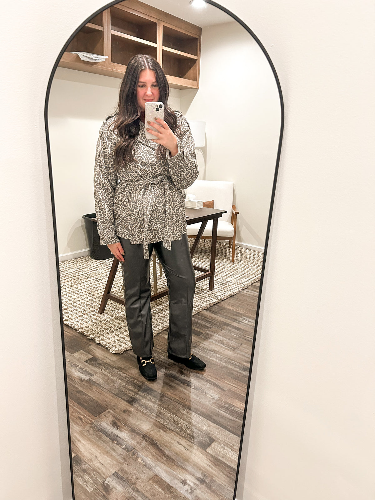 The Wild Side Cropped Trench